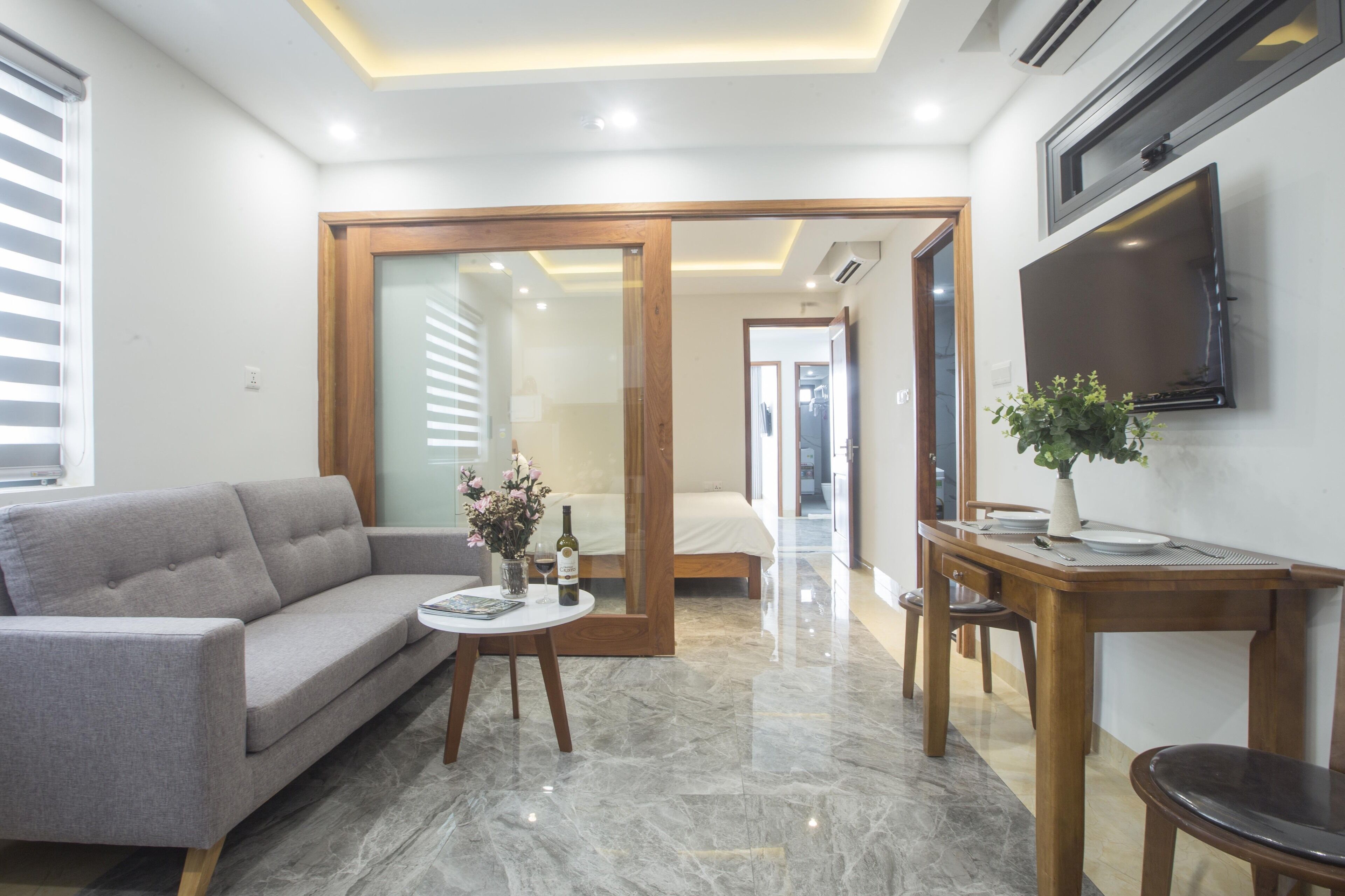 Quarto casal superior | Roupas de cama premium