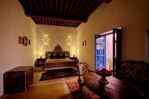 Suite Deluxe, 2 camere da letto (Tafraout) | Biancheria da letto ipoallergenica, una cassaforte in camera