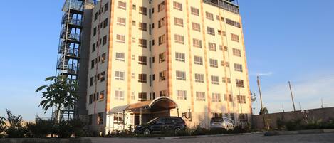 Façade de l’hébergement