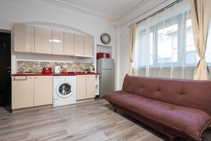 Superior Apartment, 1 Bedroom, Non Smoking, Balcony | Living area