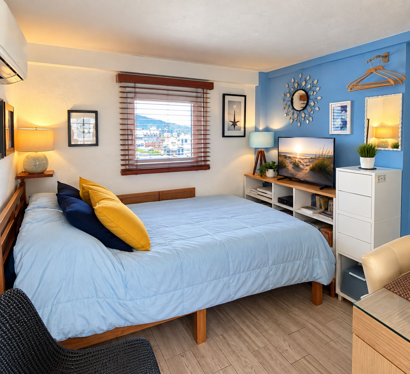 1 Schlafzimmer, Bügeleisen/Bügelbrett, kostenloses WLAN, Bettwäsche