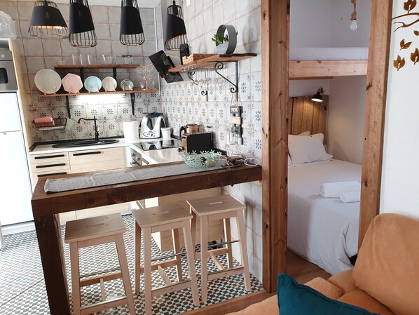 2 soverom, strykejern/-brett, wi-fi og sengetøy