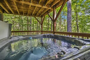 Bain à remous extérieur