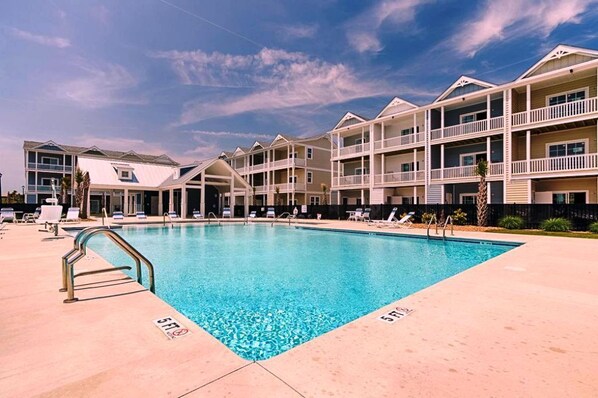 Alberca al aire libre 