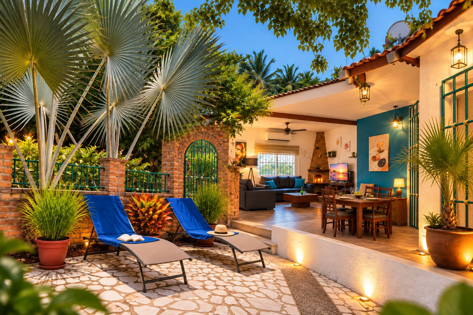 Welcome to La Villa Palmier - enjoy the calm and greenery in Puerto Vallarta