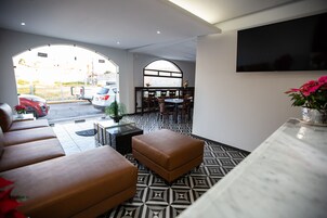 Sala de estar en el lobby