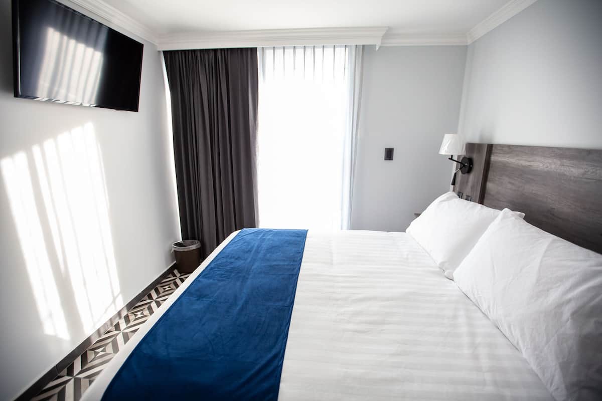 Habitación Premium | Tabla de planchar con plancha, wifi gratis y ropa de cama