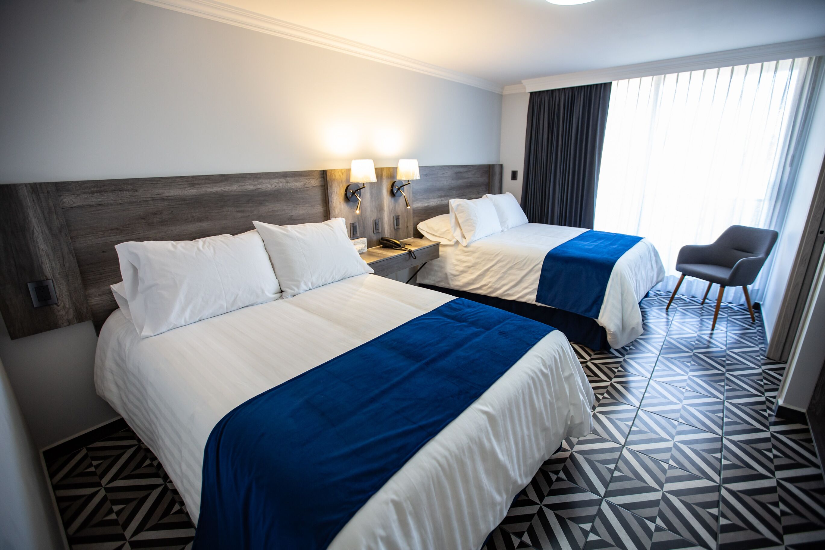 family double room, 2 double beds (premium) | 1 bedroom, iron/ironing board, free wifi, bed sheets