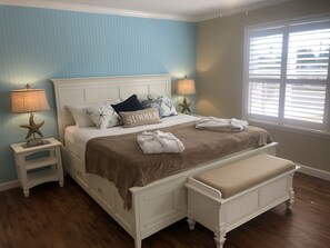 6 soverom, safe på rommet, strykejern/-brett og wi-fi (inkludert)