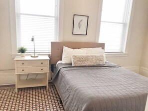 3 bedrooms, iron/ironing board, travel cot, WiFi