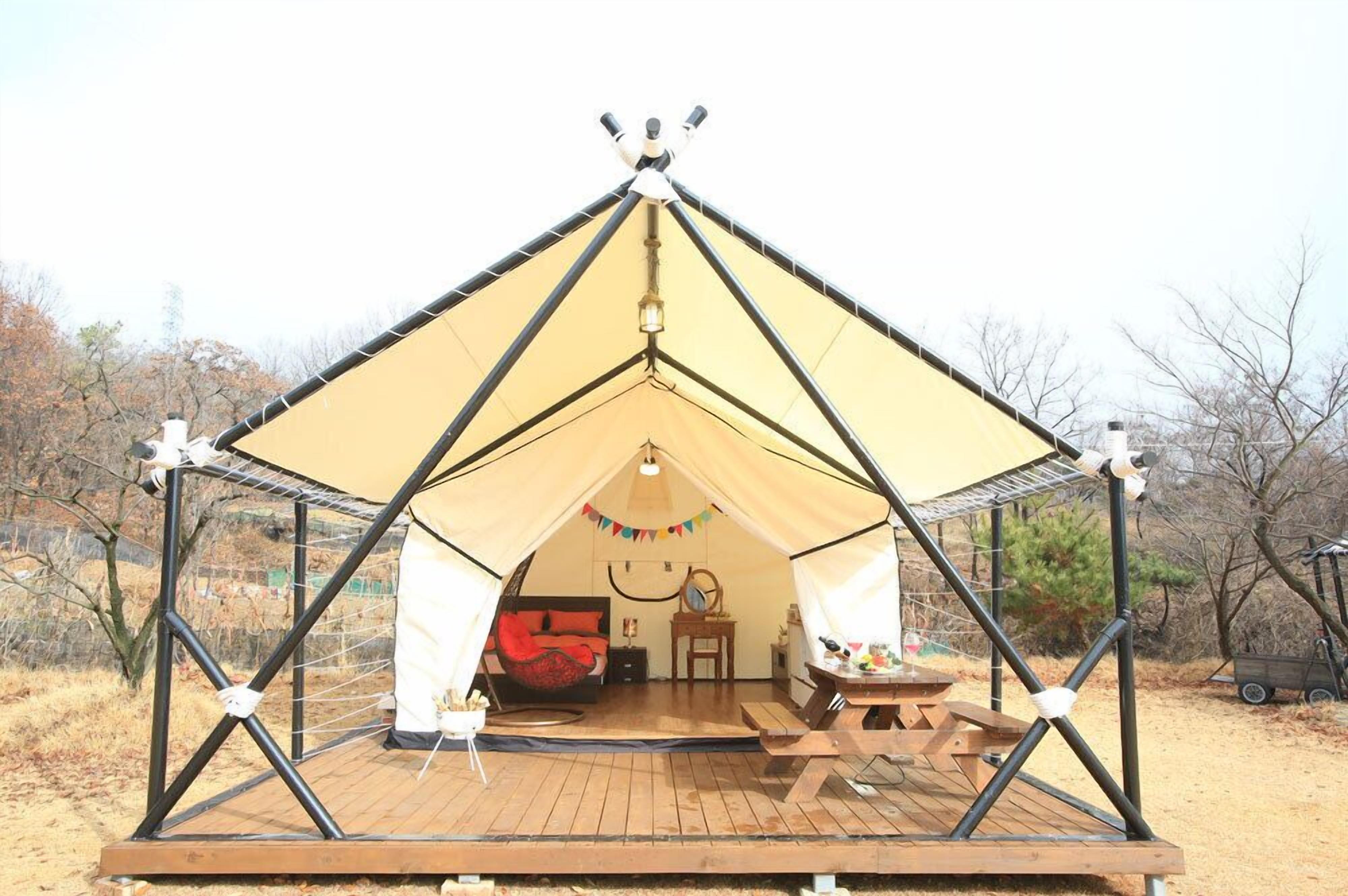 Overnattingsstedets uteområder