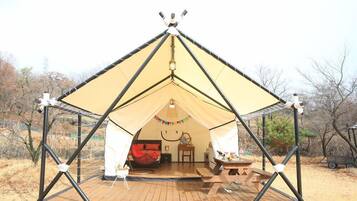 Overnattingsstedets uteområder