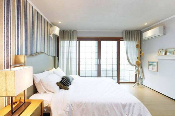 Habitación (202(Ocean view)) | Decoración personalizada y muebles diferentes 