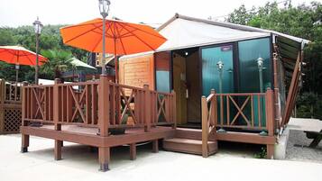 Room (Glamping B-2) | Individually decorated, individually furnished