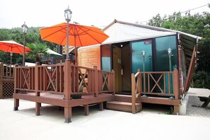 Room (Glamping B-2) | Individually decorated, individually furnished