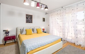 1 chambre, coffre-fort, lit de bébé portatif, accès au Wi-Fi (inclus)