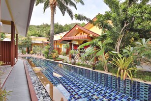 Outdoor pool - Ban Elephant Blanc Bungalow (Karon)