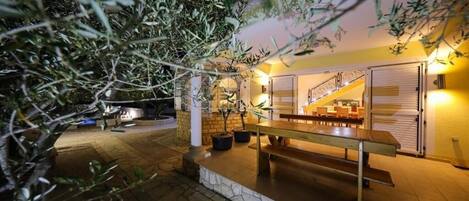 Udendørs spisemuligheder