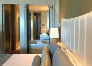 1 bedroom, in-room safe, WiFi, bed sheets - GRAND LUXXE Loft with Private Pool and Terrace in Nuevo Vallarta (Nuevo Vallarta)