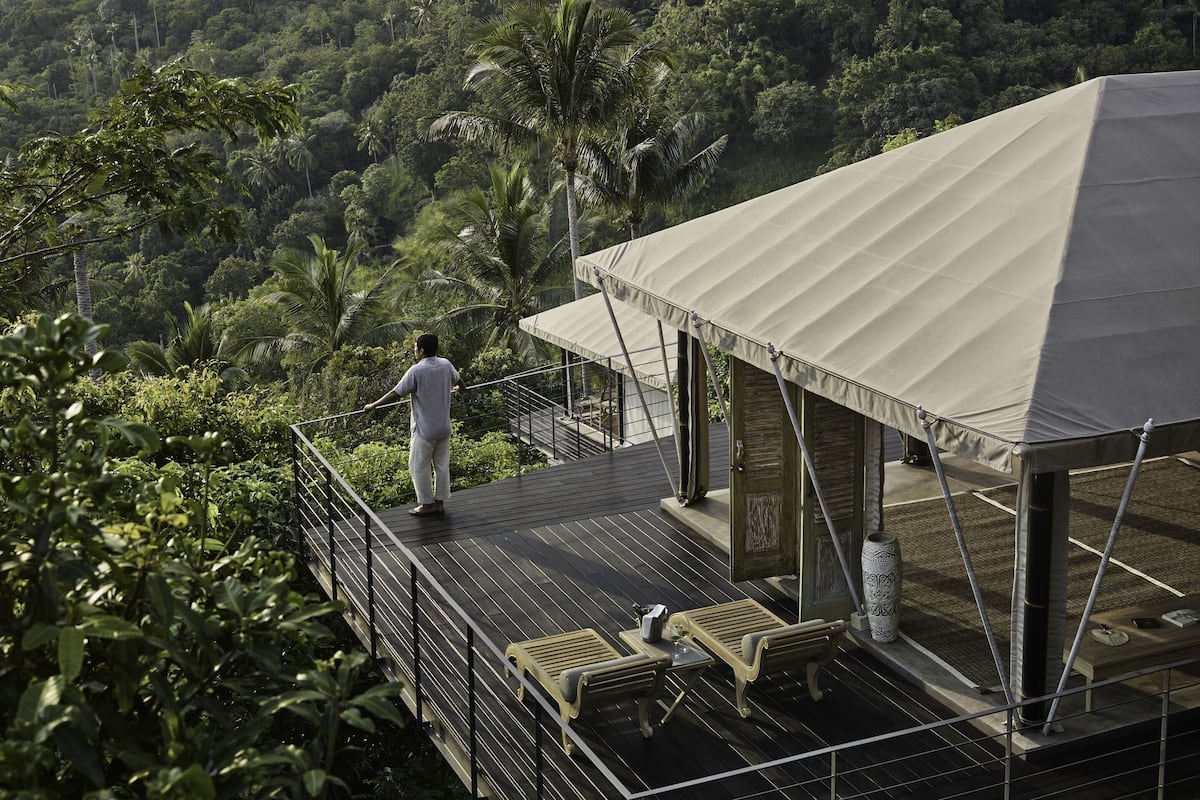 Tented Villa | Vista a la montaña