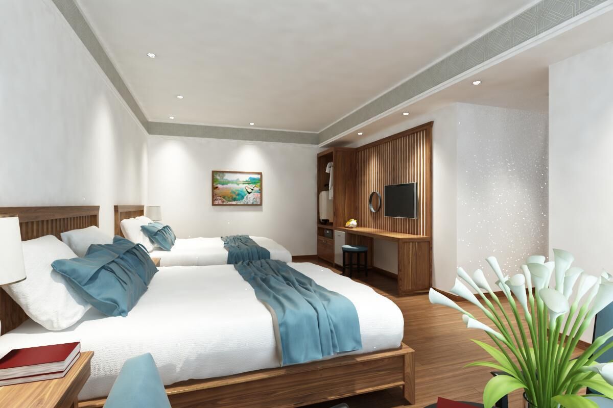 family room, 2 bedrooms | minibar, in-room safe, desk, free wifi