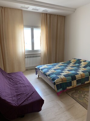 3 bedrooms, WiFi, bed sheets