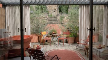 Suite Luxe Mia Stanza, 22 Rue du Boeuf | Terrasse/Patio