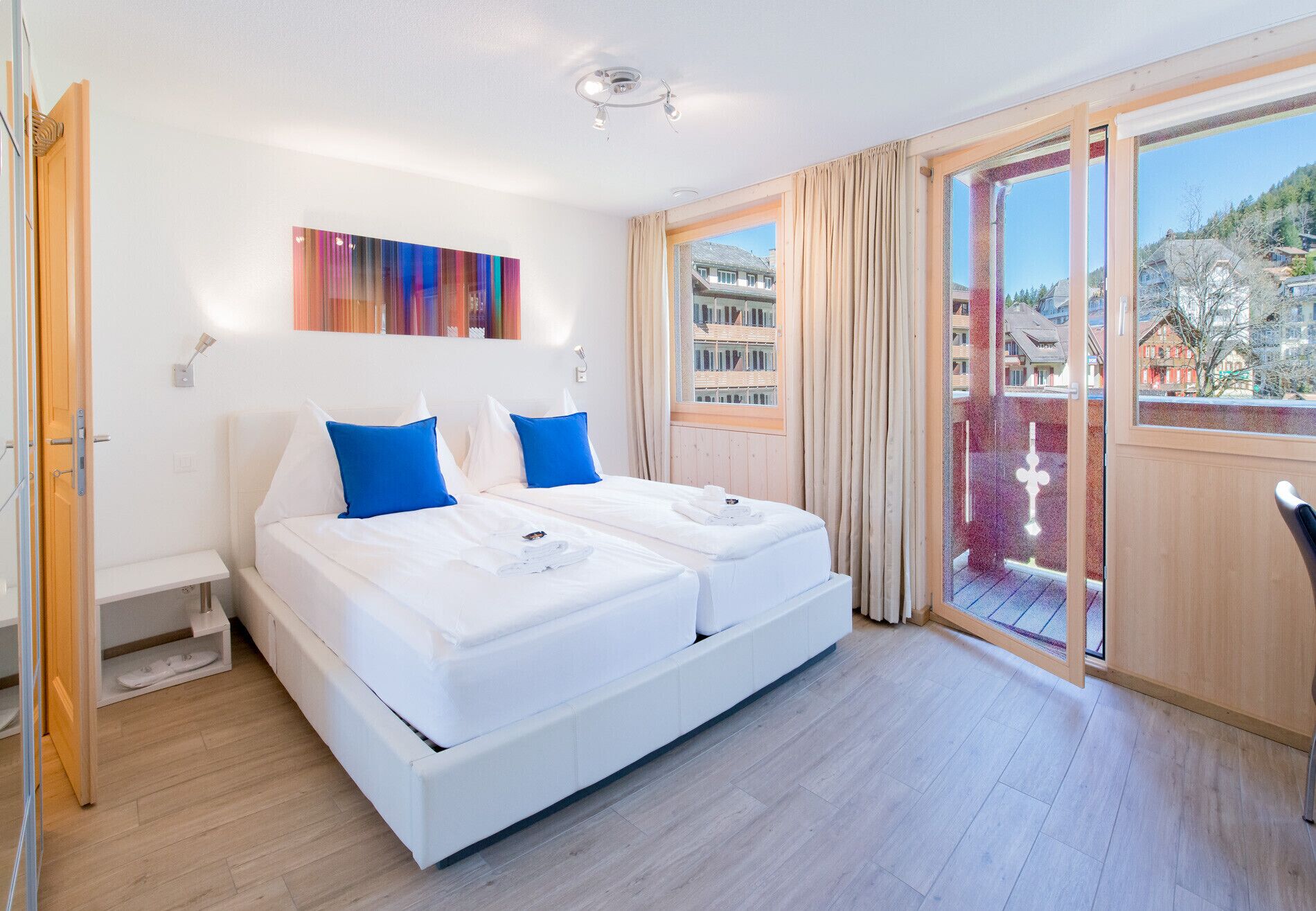 2 soverom, strykejern/-brett, wi-fi (inkludert) og sengetøy