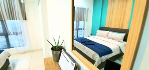 2 bedrooms, WiFi, bed sheets - Aldridge Residence Cosy Apartment (D'kayangan)