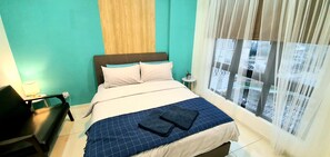 2 bedrooms, WiFi, bed sheets - Aldridge Residence Cosy Apartment (D'kayangan)