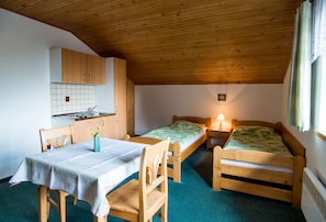 Fridge, oven, stovetop, coffee/tea maker - Pension Pek (Kubova Hut)
