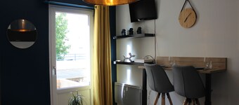 Studio in the City Center with Terrace and Secure Parking