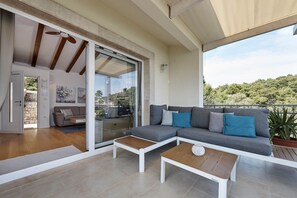 Terrace/patio - Beach house Blue Lagoon (Okrug Gornji)