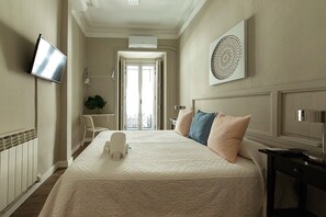 Kamar Double, balkon (H1) | Wi-Fi gratis dan seprai linen