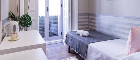 Wifi gratis y ropa de cama