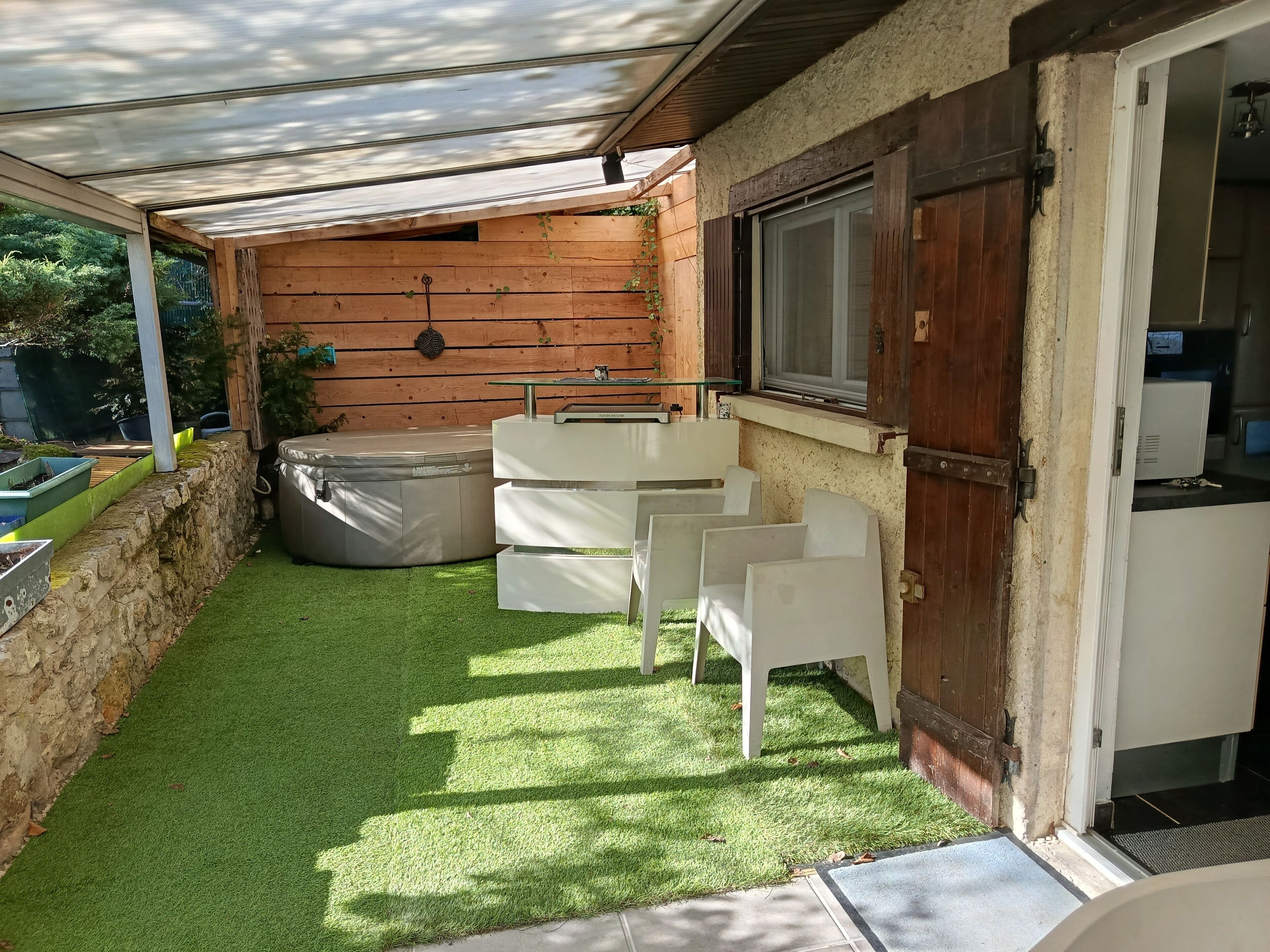 Enceinte de l’hébergement