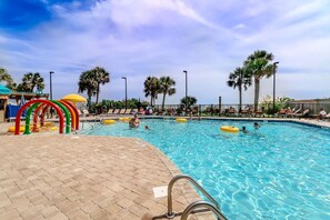 Indoor pool, outdoor pool