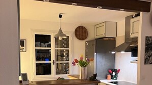 Coffee/tea maker, fridge, microwave, oven -  Air Conditioning House with character located  in Luberon (Ménerbes)