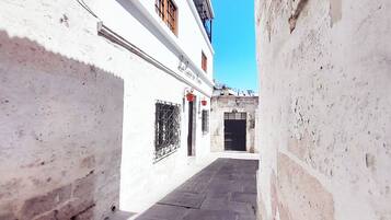 Fassade der Unterkunft