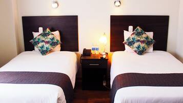 Standard Twin Room | Down duvets, laptop workspace, blackout curtains, iron/ironing board