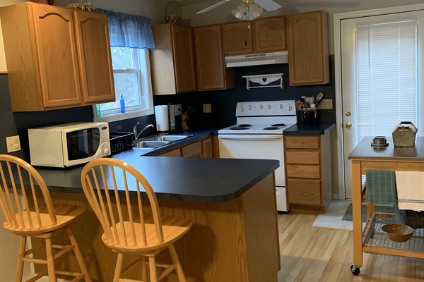 KĂŒhlschrank, Mikrowelle, Ofen, Herdplatte