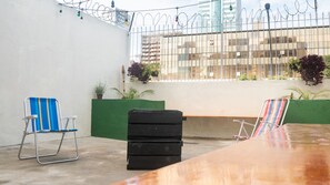 Terrace/patio - Quintal Hostel (São Paulo)