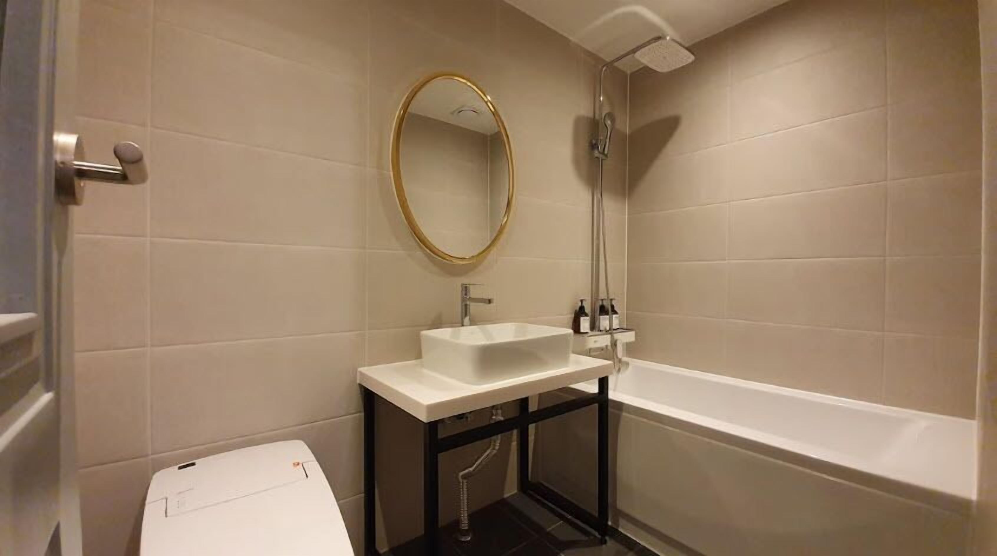 free toiletries, hair dryer, bathrobes, slippers