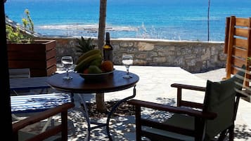 Studio, vue mer, rez-de-chaussée | Terrasse/Patio