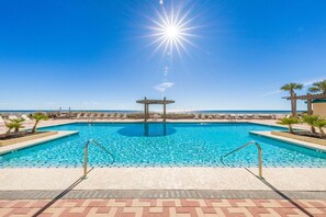 Indoor pool, a heated pool