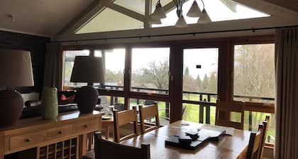 Loch Lomond Lodge Hogmanay Neujahrsfeier Blick auf den See Nutzung des Spa