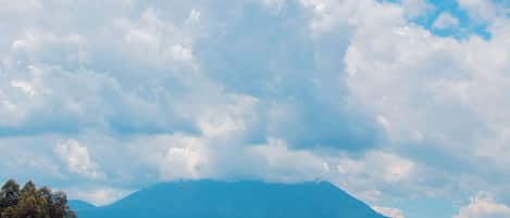 Blick von der Unterkunft