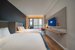 Standard Room, 2 Twin Beds | Soundproofing, iron/ironing board - Holiday Inn Express Huaibei City Center by IHG (Huaibei)