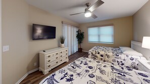 4 bedrooms, iron/ironing board, free WiFi, bed sheets