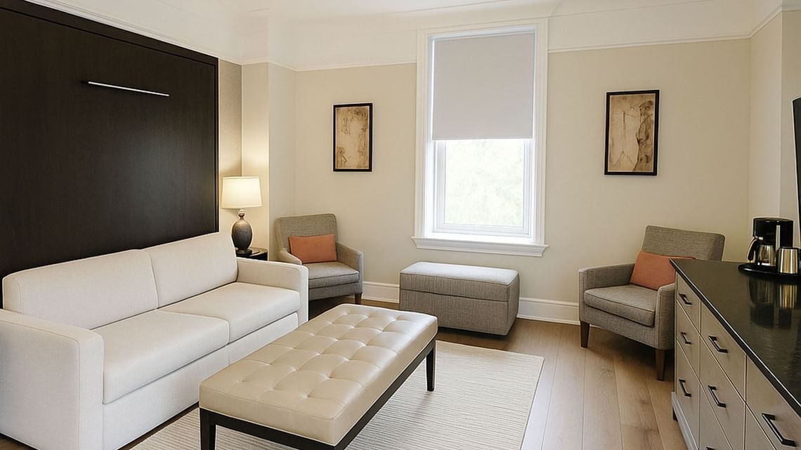 Premier-Zimmer | Allergikerbettwaren, Zimmersafe, schallisolierte Zimmer